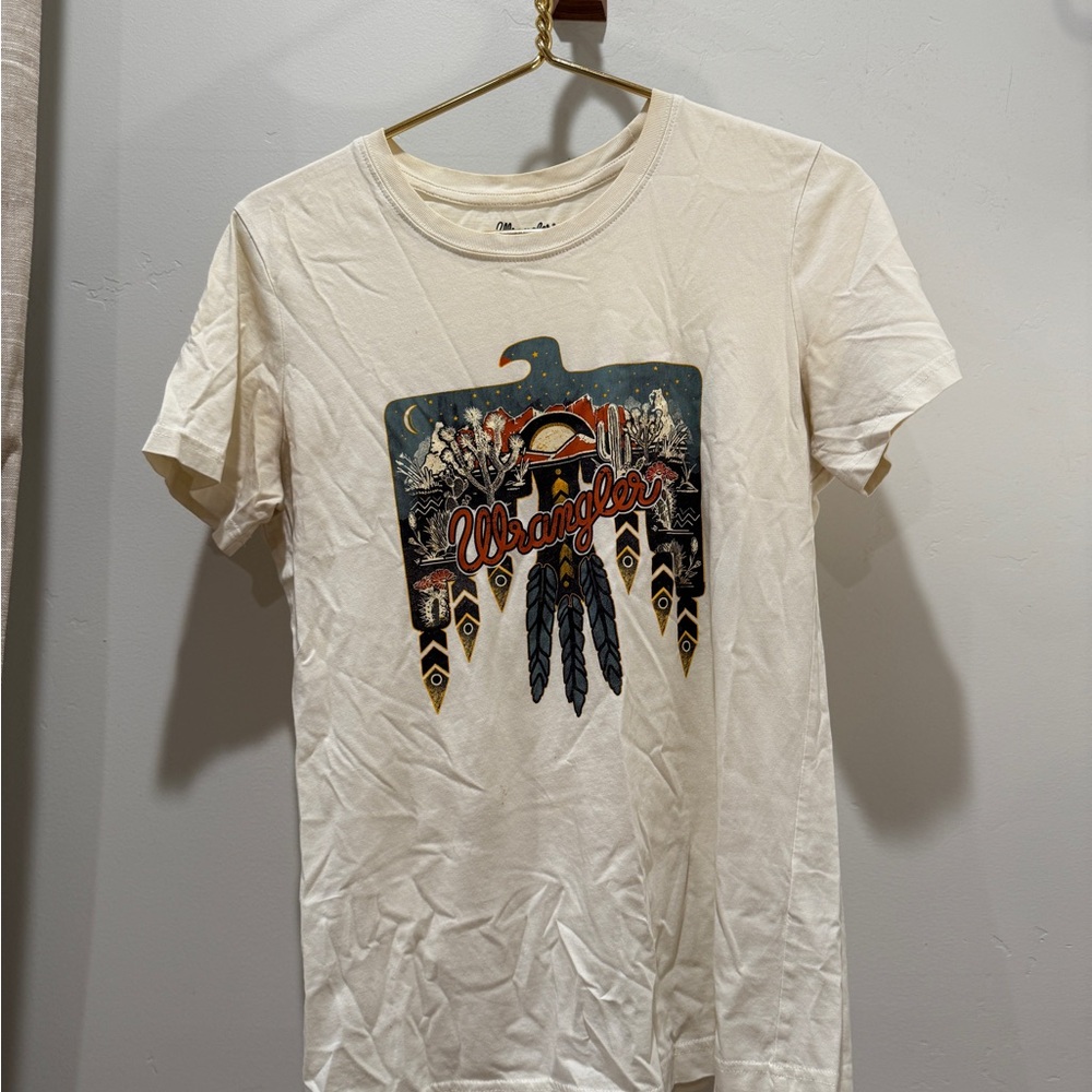 Wrangler Off-White Graphic Tee